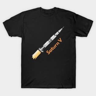 Space Rocket Saturn V T-Shirt